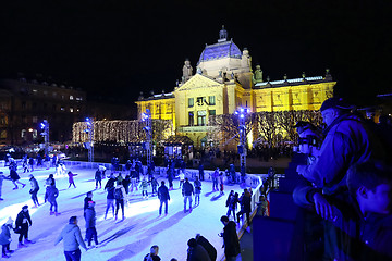Image showing City skating rink