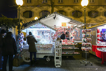 Image showing Souvenir stand at Advent time