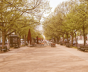 Image showing Unter den Linden, Berlin vintage