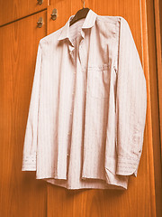 Image showing  Man shirt vintage