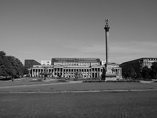 Image showing Schlossplatz (Castle square) Stuttgart