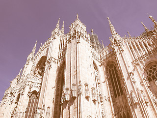 Image showing Duomo, Milan vintage