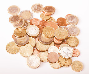 Image showing  Euro coin vintage