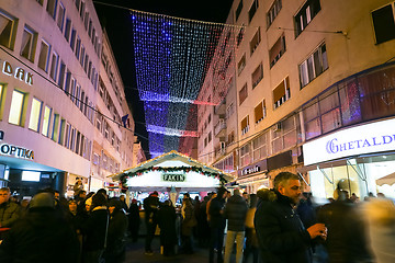 Image showing Advent in center of Zagreb