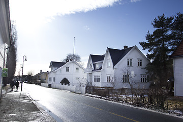 Image showing Small Town Street