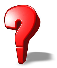 Image showing question mark