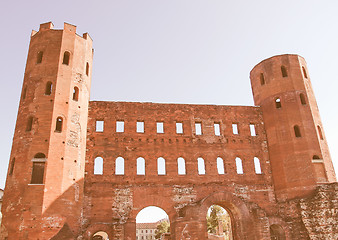 Image showing Torri Palatine, Turin vintage