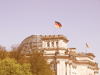 Image showing Reichstag, Berlin vintage