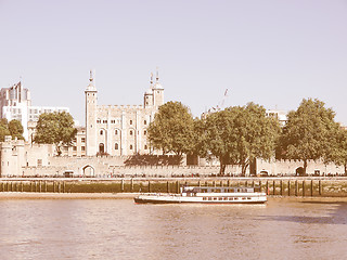 Image showing Tower of London vintage