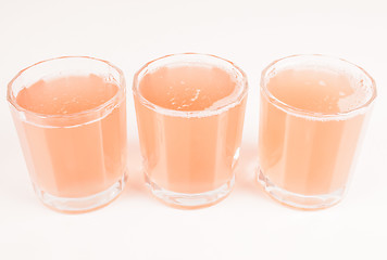 Image showing  Orange juice vintage