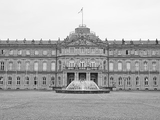 Image showing Neues Schloss (New Castle), Stuttgart