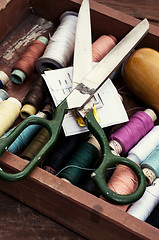 Image showing elements of needlework