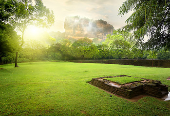 Image showing Meadow near Sigiriya
