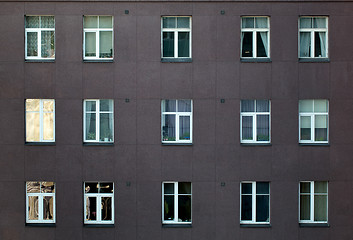 Image showing Exterior of an apartment or office block