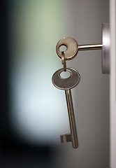 Image showing Keys in the lock