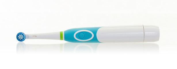 Image showing Electric toothbrush isolated