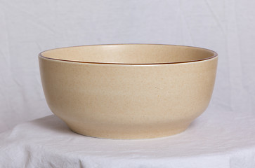 Image showing Vintage empty bowl 