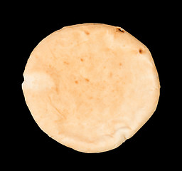 Image showing Single israeli flat bread pita