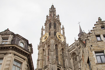 Image showing Cathedral of Our Lady in Antwerp, Belgium