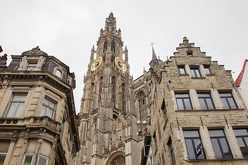 Image showing Cathedral of Our Lady in Antwerp, Belgium