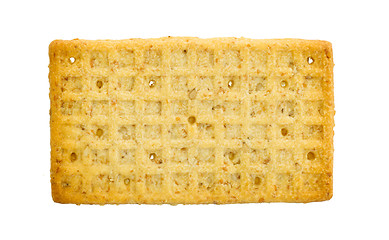 Image showing Simple cracker isolated