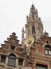 Image showing Cathedral of Our Lady in Antwerp, Belgium
