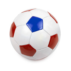 Image showing soccer ball on white