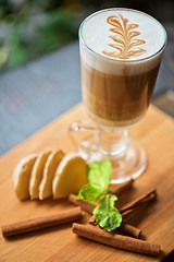 Image showing coffee with ginger 