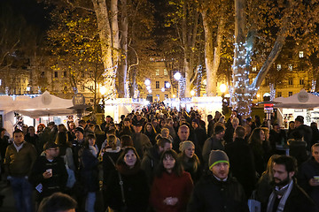 Image showing Advent on Zrinjevac park