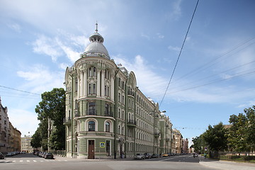 Image showing classical architecture of St. Petersburg  
