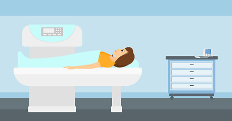 Image showing Magnetic resonance imaging.