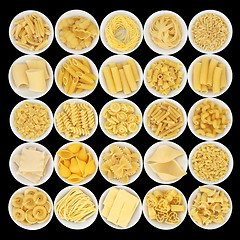 Image showing Italian Pasta Staple Food