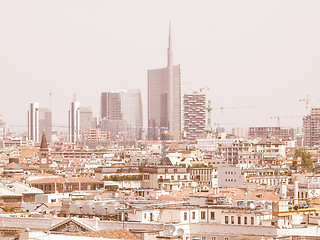 Image showing Milan, Italy vintage