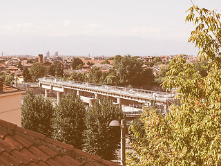 Image showing Bridge in San Mauro vintage