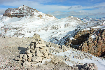 Image showing Touristic pyramid