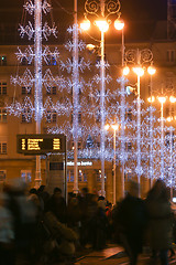 Image showing Tram stop on Jelacic Square