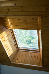 Image showing Modern Window on Roof