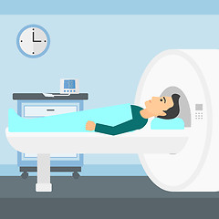 Image showing Magnetic resonance imaging.