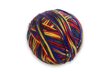 Image showing Colourful Wool