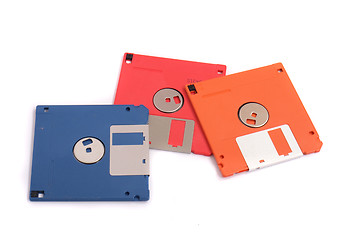 Image showing floppy disks