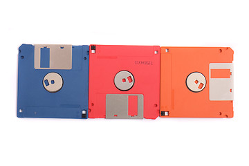 Image showing floppy disks