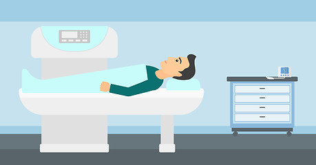 Image showing Magnetic resonance imaging.