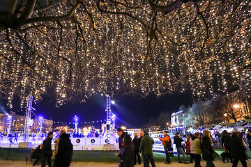 Image showing Ornate Zagreb at advent time