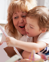 Image showing Happy family time