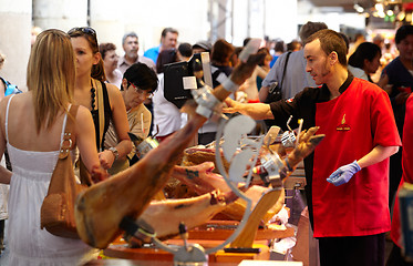 Image showing La Boqueria market.