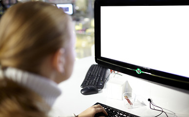 Image showing Blank monitor.