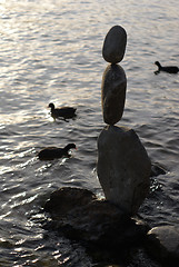 Image showing balancing stones