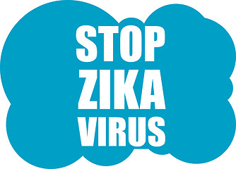 Image showing Zika Virus as a Danger Concept Art vector illustration