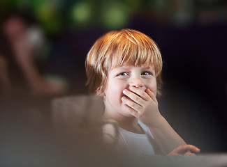 Image showing Happy little boy