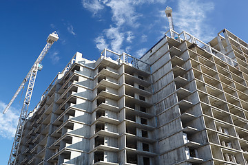 Image showing Construction of building.